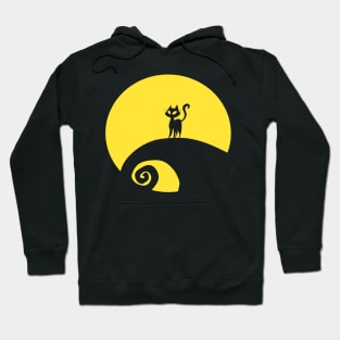 Cat skellington Hoodie